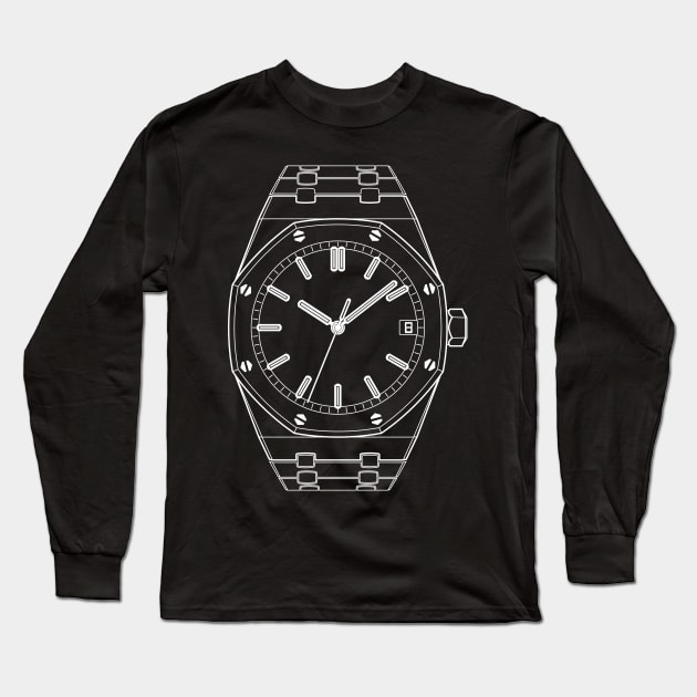 AP Royal Oak Long Sleeve T-Shirt by HSDESIGNS